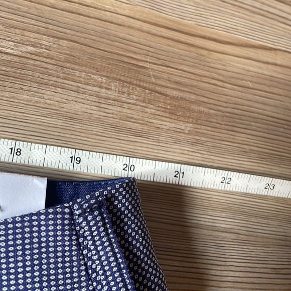 Lane Bryant The Allie Bootcut Pant Blue w/ tiny dot pattern Women’s Plus 22 NWT - Picture 5 of 12